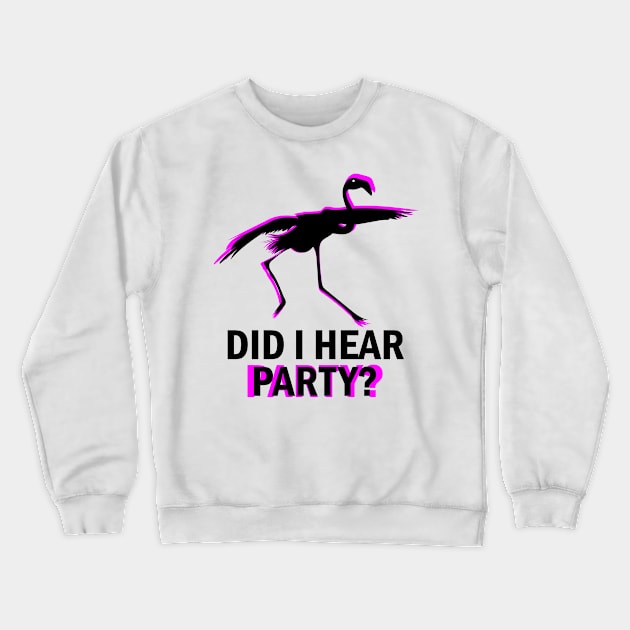 Flamingos flamingo Crewneck Sweatshirt by Johnny_Sk3tch